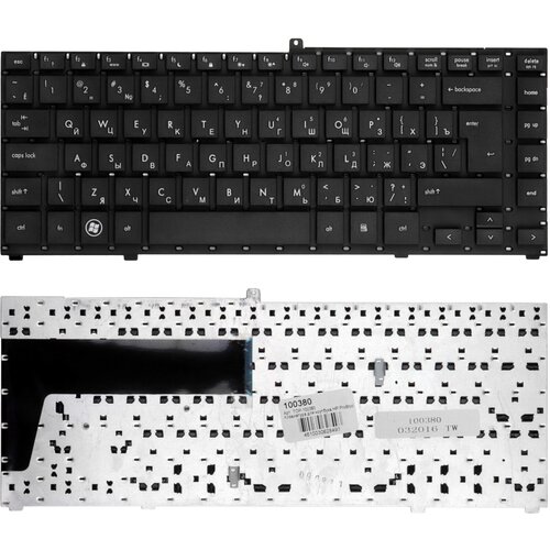 Клавиатура для ноутбука HP ProBook 4410s 4411s 4415s Series Г-образный Enter Черная без рамки PN V101726AS1 1111₽