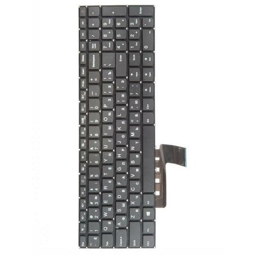 Клавиатура keyboard для ноутбука Lenovo IdeaPad черная без рамки гор Enter 9ZNCSSN20R 590₽