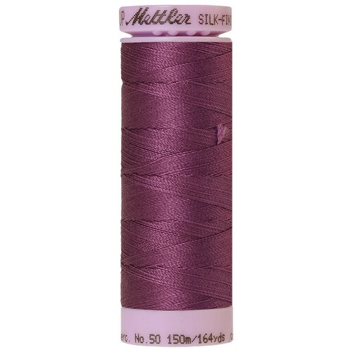 Нить для машинного квилтинга SILK-FINISH COTTON 50, 150 м 100% хлопок 0575 Orchid ( 9105-0575 )