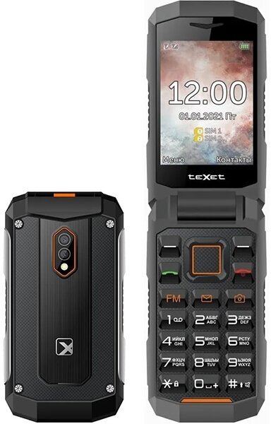 Сотовый телефон teXet TM-D411 Black
