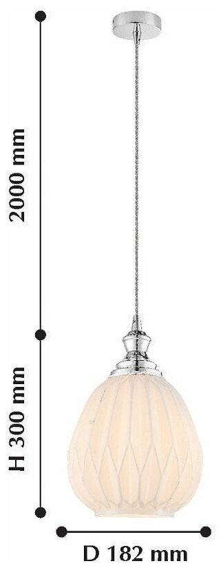 Подвесной светильник Favourite Corruga 2187-1P - фотография № 3