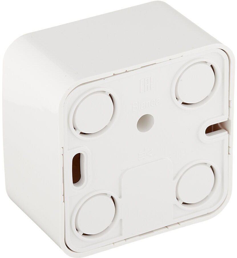 Розетка компьютерная RJ45 BLANCA, открытый монтаж, молочный,, SCHNEIDER ELECTRIC BLNIA045002 (1 шт.) - фотография № 7