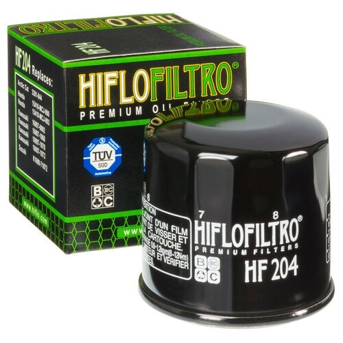 Масляный фильтр Hiflofiltro HF204 черный