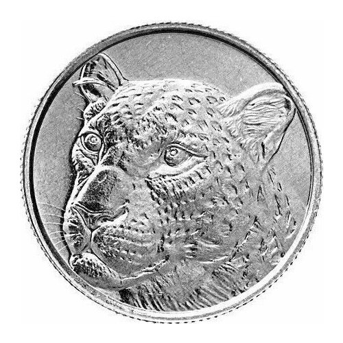 Памятная монета 1 куруш Дикие кошки - ягуар. Турция, 2022 г. в. Монета в состоянии UNC монета 1 куруш турция 2005 г в состояние unc без обращения