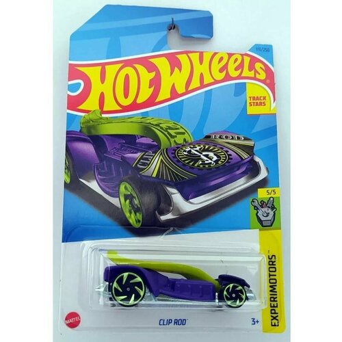 Машинка Hot Wheels коллекционная (оригинал) CLIP ROD фиолетовый HKJ28 hot wheels 100% rod