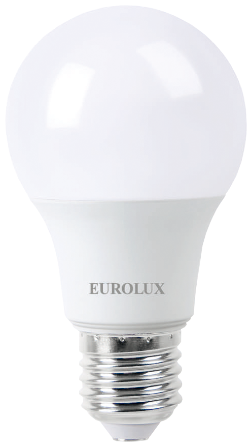 Лампа светодиодная LL-E-A60-11W-230-6K-E27 (груша11Втхолод. Е27) Eurolux