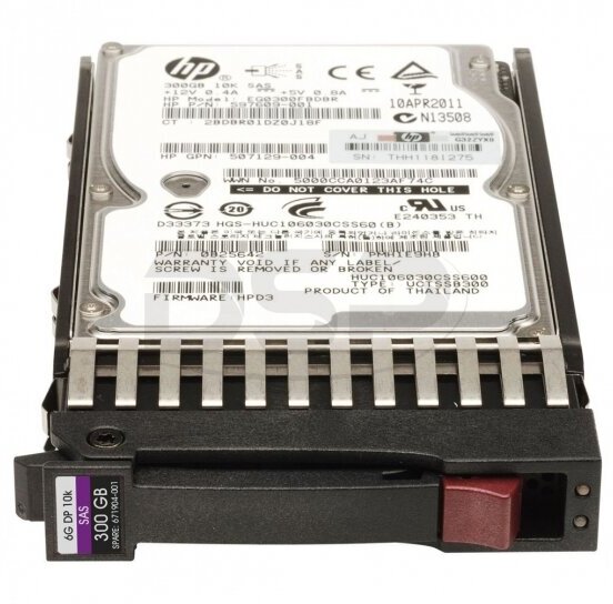 Жесткий диск HP 670551-B21 300Gb 10000 SAS 2,5" HDD