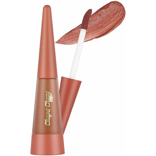 CHUPA CHUPS Бархатистая помада-тинт Velvet Lip Tint (Caramel Apple) бархатистая помада тинт chupa chups в оттенке caramel apple