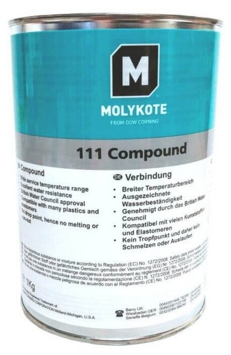 Силиконовая смазка Molykote 111 Compound (1 кг)