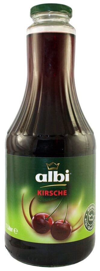 Нектар "ALBI" вишневый, 35%, 1л стекло, 1шт.