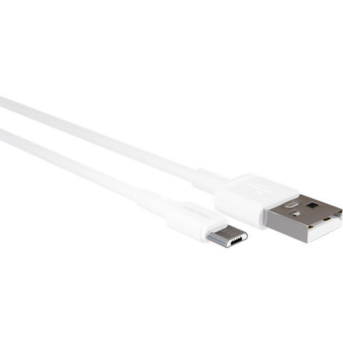 Дата-кабель USB 2A для micro USB More choice K14m TPE 2м White