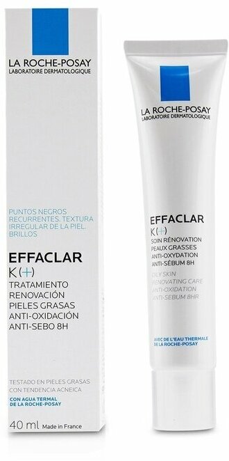 Эмульсия La Roche-Posay (Ля рош-позе) Effaclar К+ для жирной кожи 40 мл Косметик Актив Продюксьон - фото №8