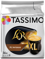 Кофе в капсулах Tassimo L'OR XL Intense, 16 шт.