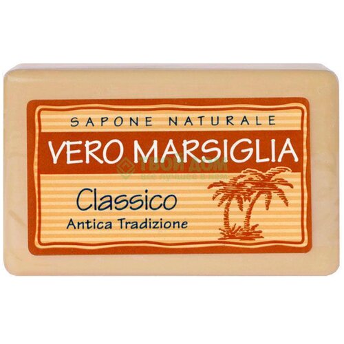 Nesti Dante Мыло кусковое Vero Marsiglia Classico, 150 г мыло vero marsiglia classico antica tradizione soap 150г классическое