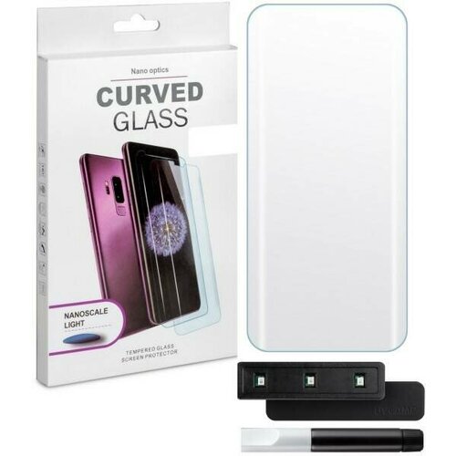 Защитное стекло noname UV Glue set для Samsung Galaxy S22+ SM-S906 Прозрачный стекло задней камеры для samsung s906 galaxy s22 в рамке серебро