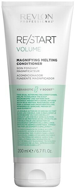 Revlon Restart Volume: Кондиционер для придания объема волосам (Magnifying Melting Conditioner), 200 мл