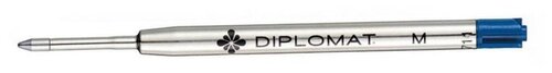 Стержень для шариковой ручки DIPLOMAT EasyFlow M, D20000356/D20000524, 0.7 мм, 98 мм синий 1 шт.