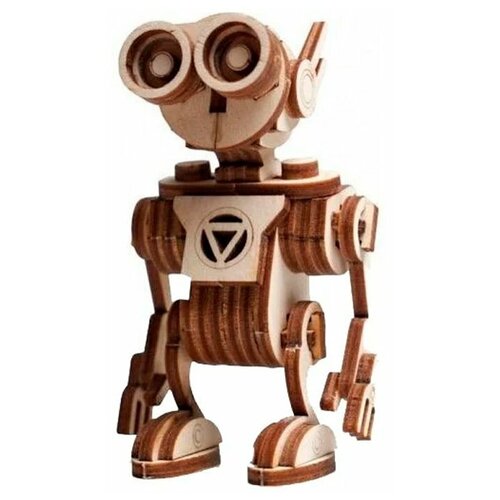 Деревянный Конструктор 3D Робот Санни 0076