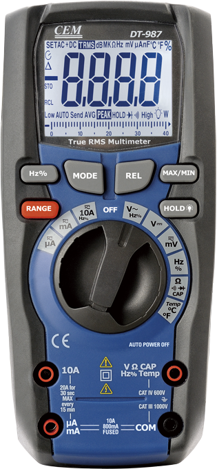 Мультиметр цифровой CEM DT-987