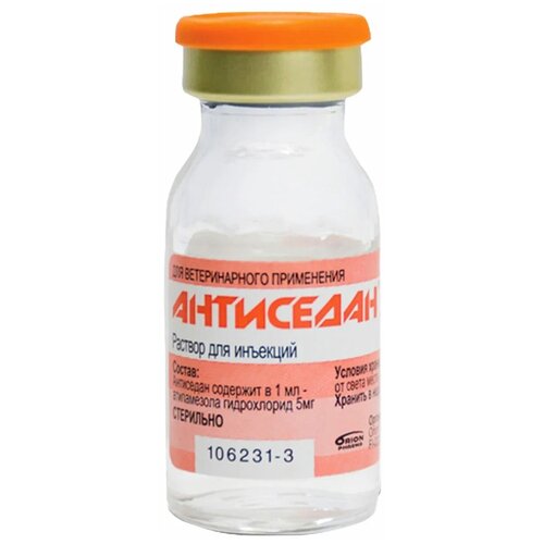 Антиседан препарат для устранения седативного и анальгезирующего действия домитора 10 мл раствор для инъекций (1 шт)