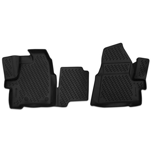 фото Element коврики 3d в салон ford tourneo custom (1+2 seats), 2013-> , 2 шт. (полиуретан)