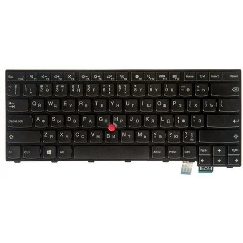 Клавиатура для ноутбука Lenovo Thinkpad T460S T470S T470P Lenovo ThinkPad 13 2nd чёрная без подсветки 9Z NCJBT60R 4077₽