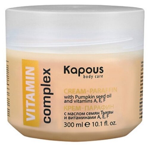 фото Крем-парафин kapous body care vitamin complex 300 мл