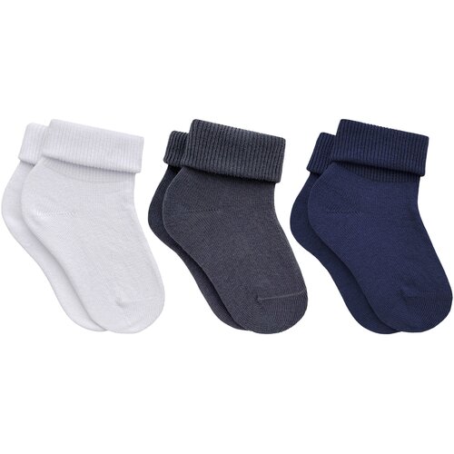 фото Комплект из 3 пар детских носков rusocks (орудьевский трикотаж) микс 19 (м), размер 14-16