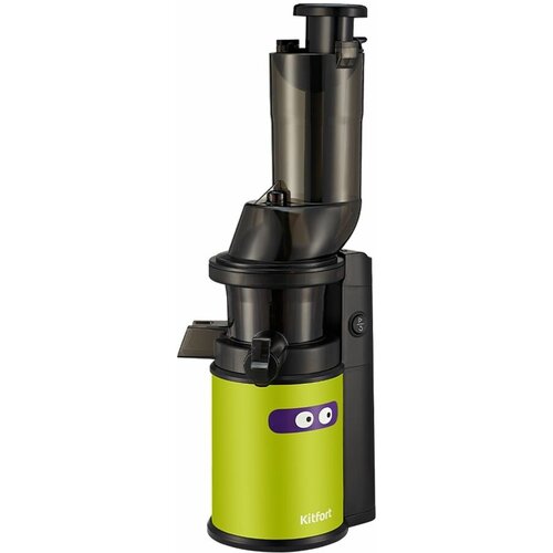 Соковыжималка KitFort КТ-1129-2 шнековая черный и зеленый 886200₽