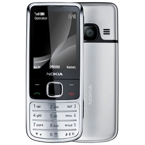 Телефон Nokia 6700 Classic, 1 SIM, серебристый