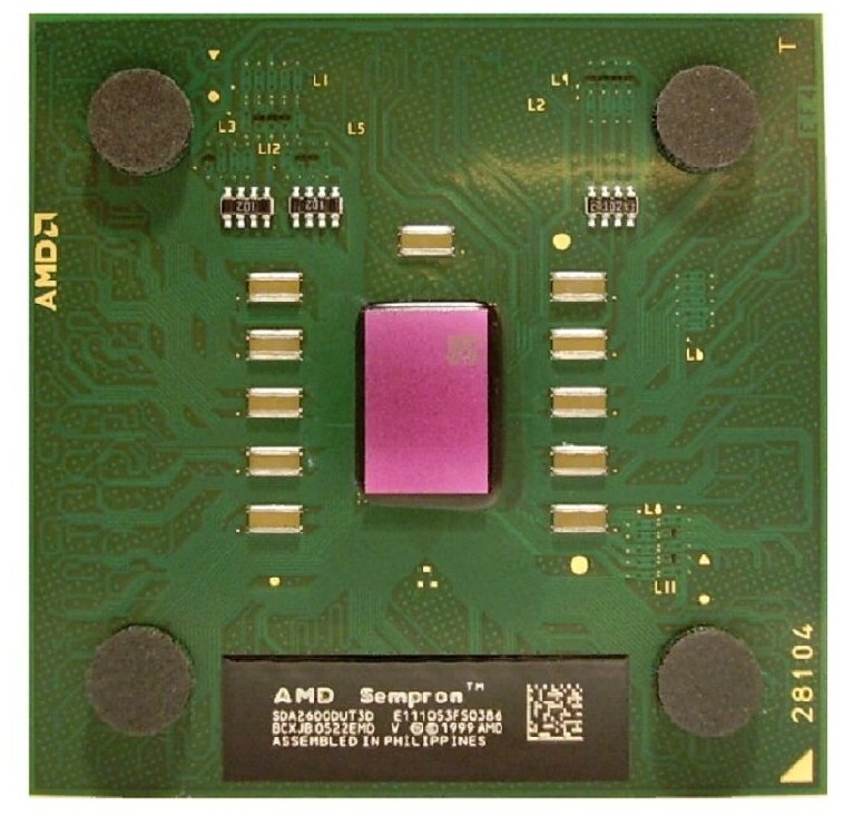 Процессор AMD Sempron 2600+ Thoroughbred S462,  1 x 1833 МГц, OEM
