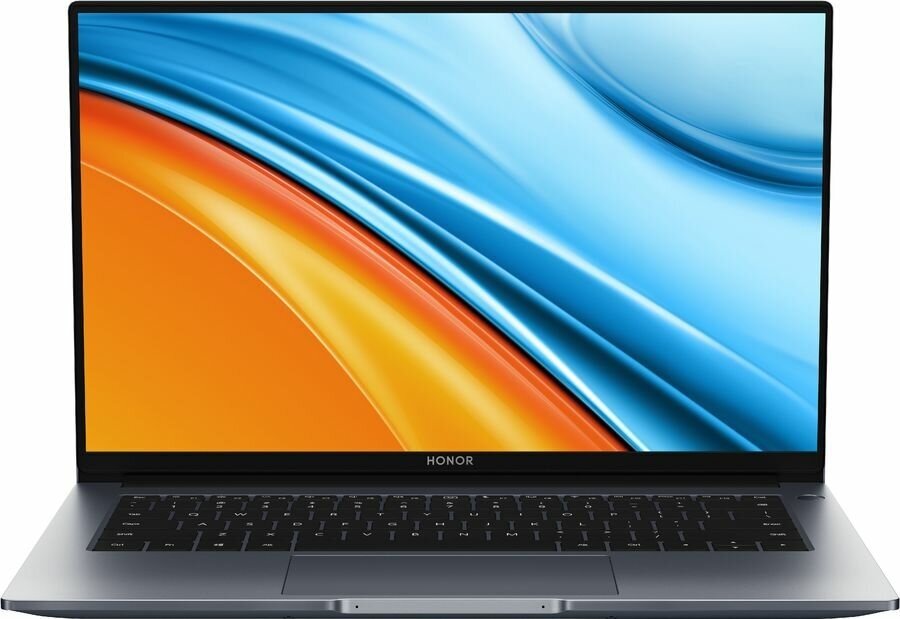 Ноутбук Honor MagicBook 14, 14", IPS, AMD Ryzen 5 5500U 2.1ГГц, 6-ядерный, 8ГБ DDR4, 512ГБ SSD, AMD Radeon , Windows 11 Home, серый [5301afls] - фотография № 2