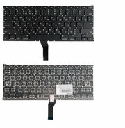 Keyboard / Клавиатура для Apple MacBook Air 13 A1369 Late 2010, прямой Enter RUS