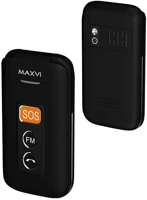 Телефон Maxvi E5 Black