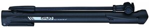 Насос велосипедный Giyo пластик, 120 PSI (8атм), T-образная ручка, Presta/Schrader, черный, GM-64P