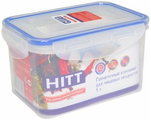 Hitt Контейнер для пищевых продуктов H241014, 9.5x16 см, голубой