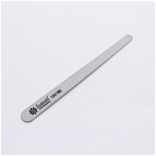 Пилка для маникюра узкая, 100 180, 1 шт