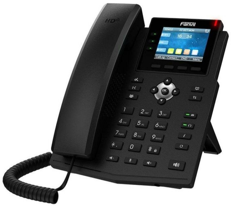 Телефон IP Fanvil X3U Pro черный