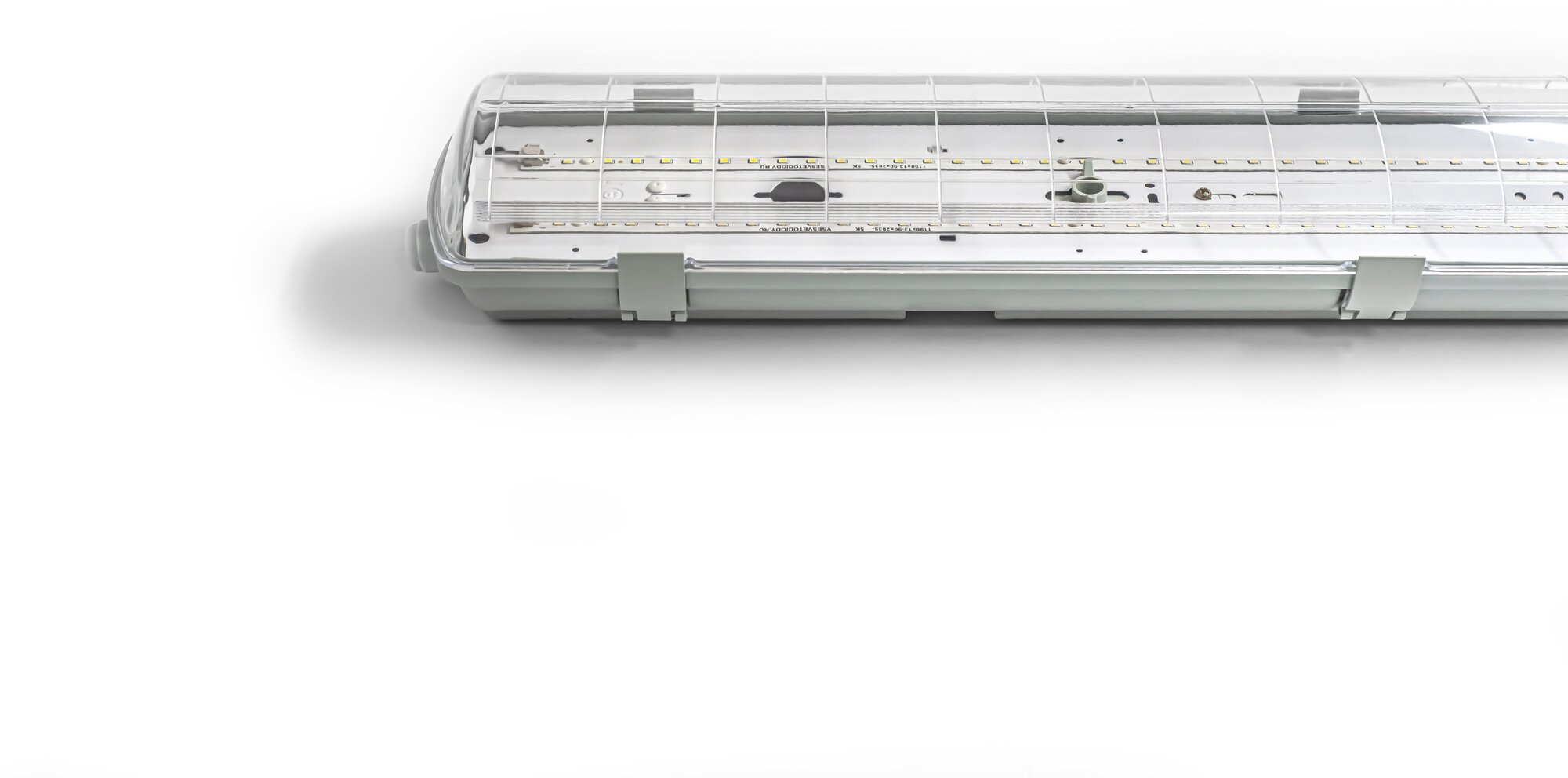 Линейный светодиодный светильник всесветодиоды Айсберг 76 Вт, 9500 Lm, 5000К, IP65, потолочный, накладной - фотография № 4