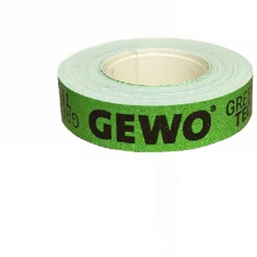 фото Торцевая лента для настольного тенниса gewo 1m/12mm green tec green/black