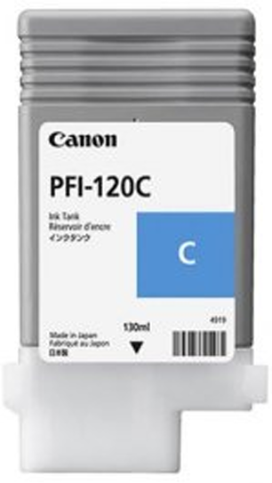 Картридж Canon PFI-120 Cyan (130 мл для ТМ-серии)