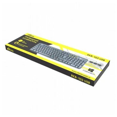 Клавиатура проводная Ritmix RKB-103 15117497 89700₽