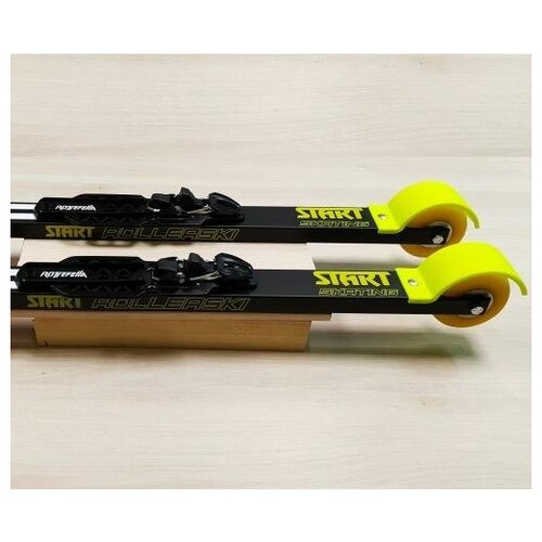 Комплект лыжероллеры реплика START 71 коньковые полиуретан 10097+Rottefella Rollerski Skate Bulk NNN