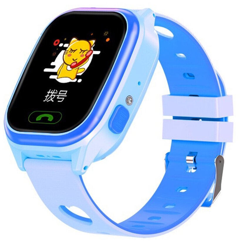Детские умные смарт-часы Smart Baby Watch Y85 2G, с поддержкой Wi-Fi и GPS, SIM card (Голубой)