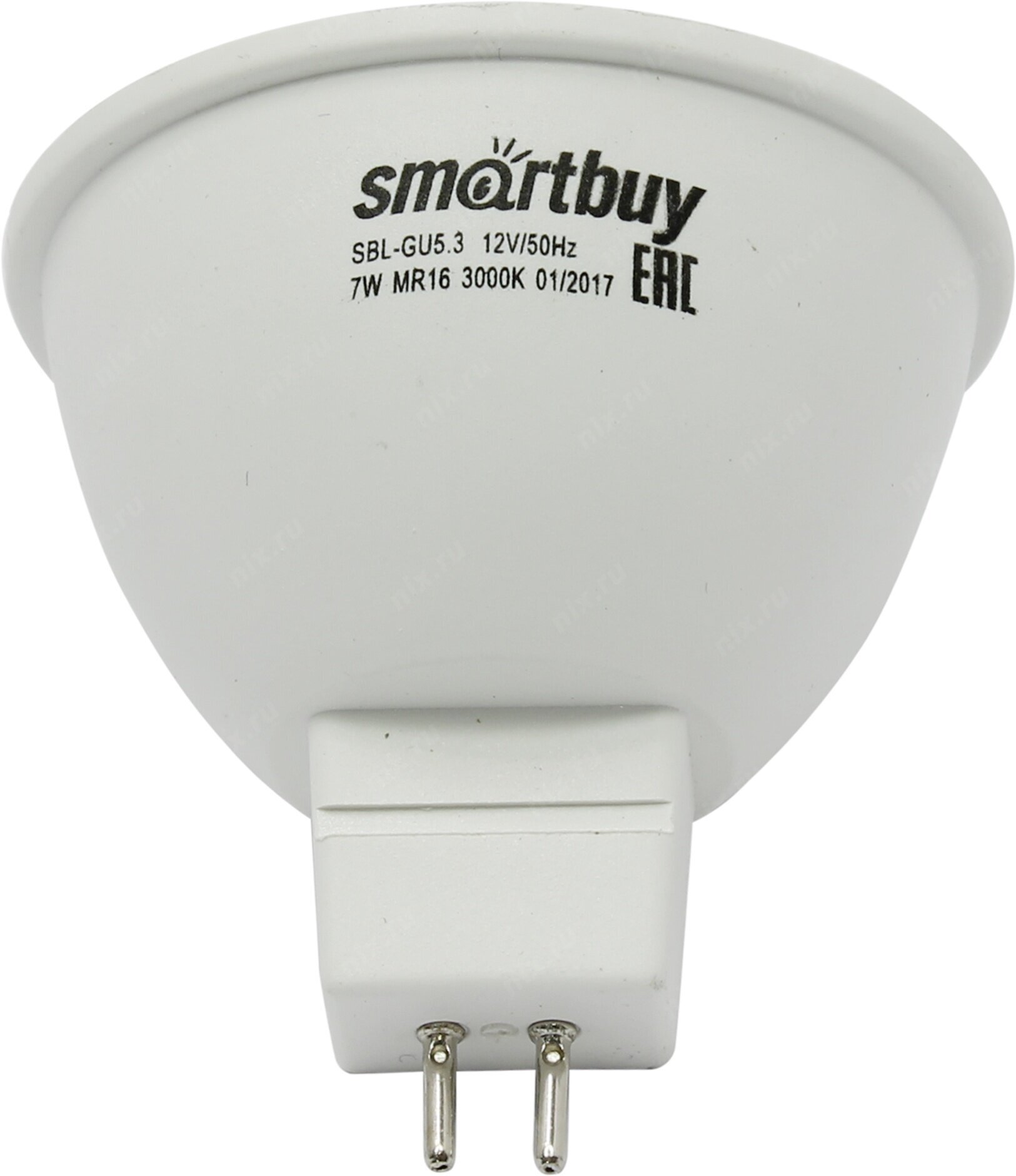 Лампа светодиодная SmartBuy SBL 3000K 12V, GU5.3, MR16, 7 Вт, 3000 К - фотография № 13