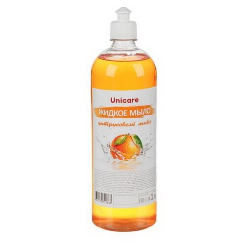 Unicare Мыло жидкое Цитрусовый микс, 1 л, 1 кг