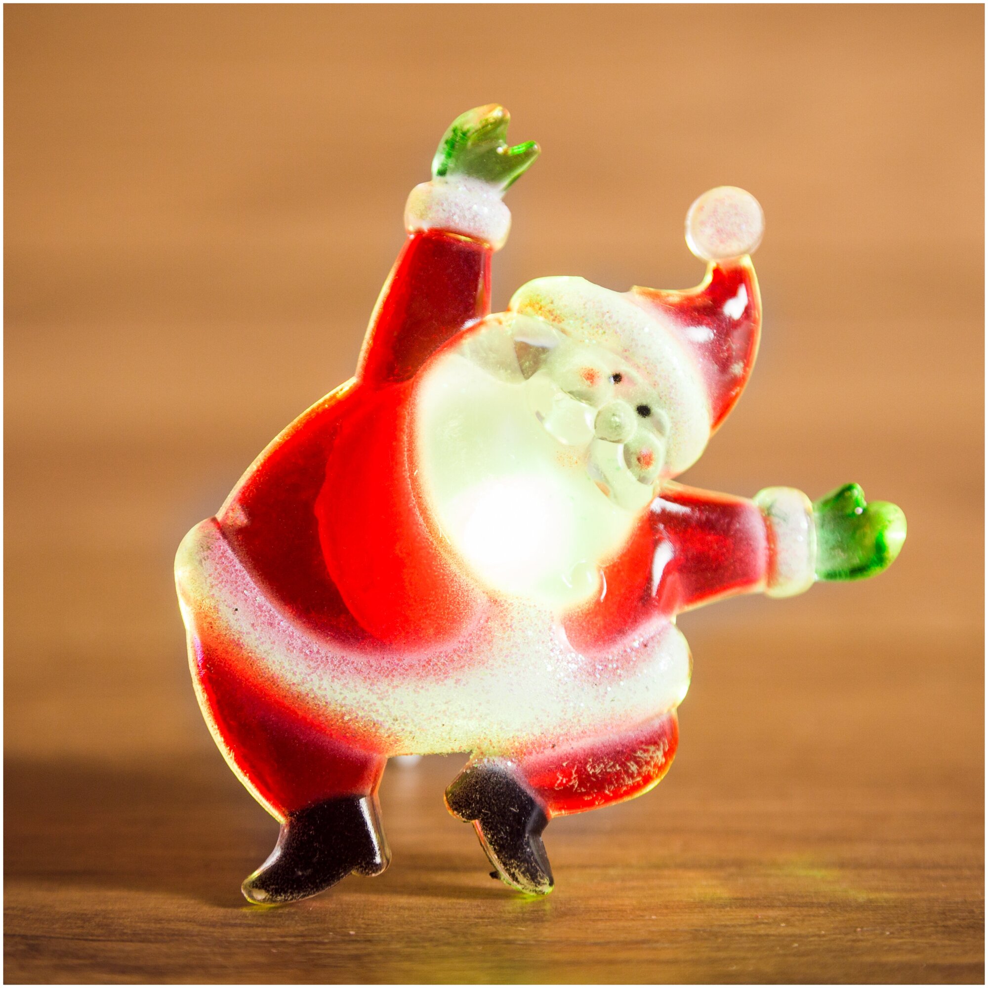 Фигурка NEON-NIGHT Санта Клаус на присоске 10 см
