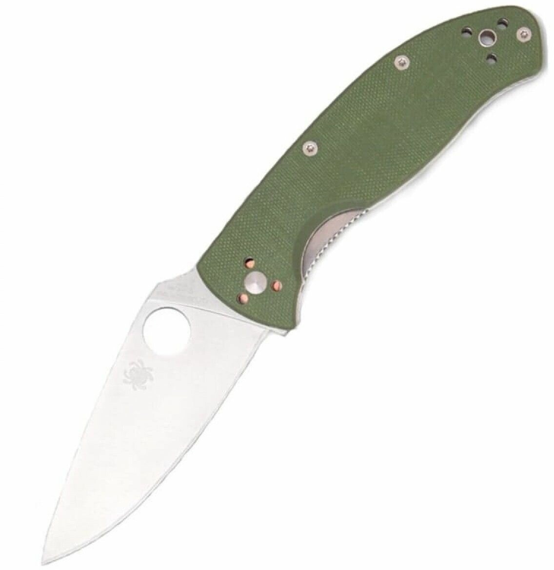 Нож складной Spyderco Tenacious, Green G-10 Handle