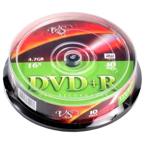 Диск DVD+R VS 4,7Gb 16x Туба 25шт