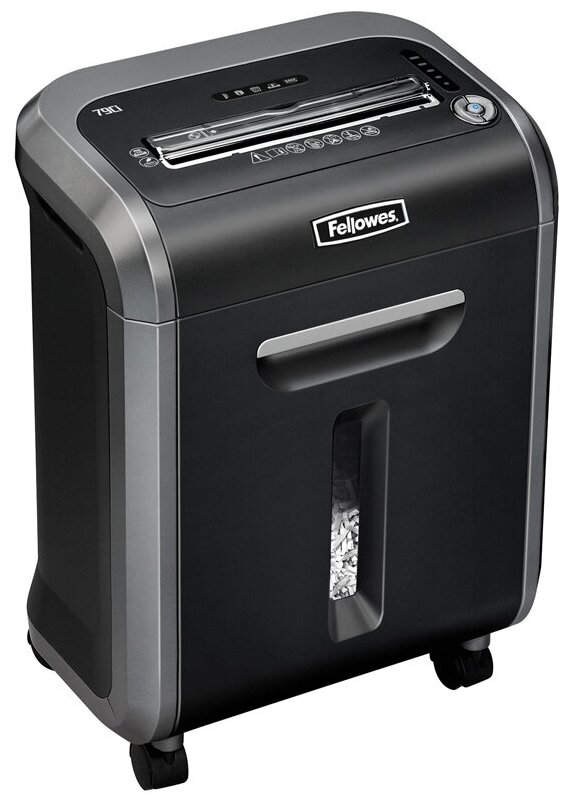 Уничтожитель документов Fellowes FS-46790 79Ci ур. секр 16 листов 4*38мм 23л скрепки скобы CD карты (под заказ)